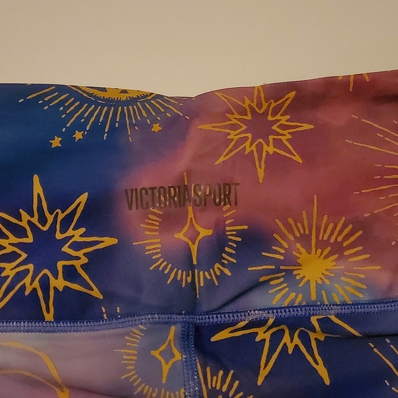 OFFER🌠🌌Victoria's Secret VICTORIA SPORT Mystic Celestial Knockout Leggings, M - Picture 7 of 8